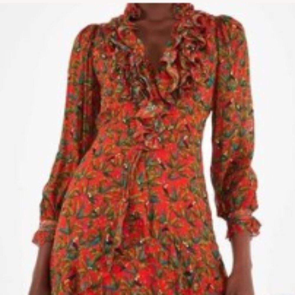 Farm Rio Mini Dress, Size  XL